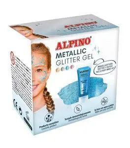 Glitter Gel Metalico Azul