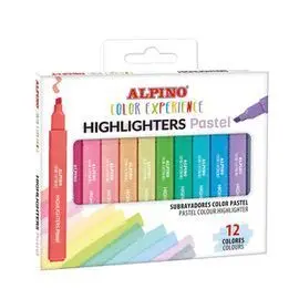 Marcador Alpino Color Experience 12 Colores Pastel