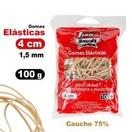 Bolsa 100G Goma Elastica 1,5Mm X 4Cm Fixo