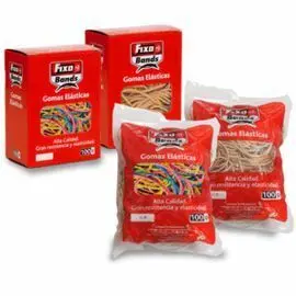 Bolsa 100 G Bandas Elasticas 4Mm X 15Cm Fixo