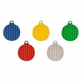Pack 5 Laminas Navidad Goma Eva Metal Troqueladas