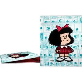 Carpeta A4 Forrada 4 Anillas 25Mm Mafalda 23 Viñet