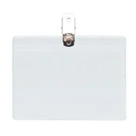 Identificador con Pinza Incoloro 76X102Mm