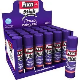 Pegamento Barra 20Gr Fixo Stick Magico Morado