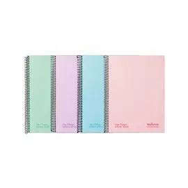Cuaderno Contracolado A4 Surtido Pastel 80H 80G Cu