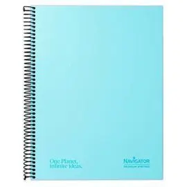Cuaderno For A4 Azul Pastel 120H 80G Rayado Micro