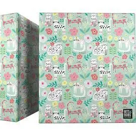 Carpeta 4 Anillas 40 mm Forrado A4 B B 24 Cats