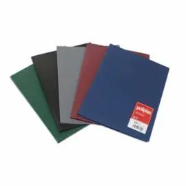 Carpeta 30 Fundas Fº Poliplas Azul