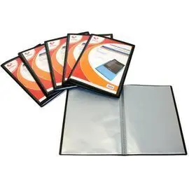 Carpeta Poliplas 50 Fundas Personalizable Negro