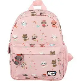 Mochila Infantil B B 26 Babycats Rosa 28,5X21,5X10