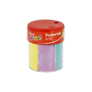 Bote Purpurina Bio Pastel Surtido 80 Gr Fixo Kids