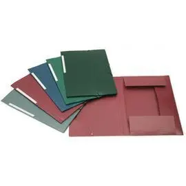 Carpeta Polygraf 3 Solapas Gomas Mint