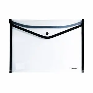 Sobres Pp Rayado Translucido Folio Ribete Tela Inc