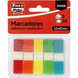 Marcadores 20 H Traslucidas 12X45 mm Colores Vivos