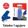 BLISTER 1 TALADRO 6MM 10 HOJAS 1 AGUJERO KATHAY