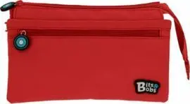Portatodo Cuadruple Bits Bobs Rojo