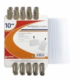 Pinzas Bolsa 10 + 10 Portadistintivos