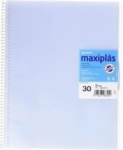 Carpeta 30 Fundas Espiral Transp