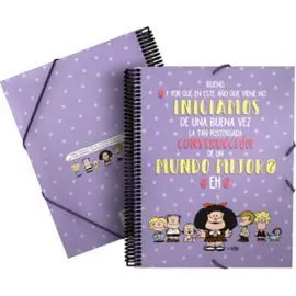 Carpeta 30 Fundas Maxiplas Pp Mafalda 22 Esperanza