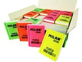 Goma Nata Milan 2036 Libro Colores Surtidos Caja 3
