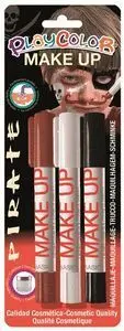 Maquillaje Make Up Blister Pocket 3 Colores Pirate