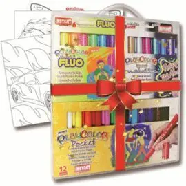 Tempera Solida Playcolor Pocket Maletin Regalo