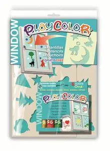 Pintura Cristales Playcolor Window One Pack 6 uds.