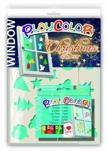 Pintura Playcolor Window One 6 Colores + 2 Plan. C