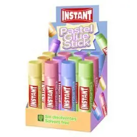 Expositor 12 Barras Adhesiva Instant 20 Grs Colore
