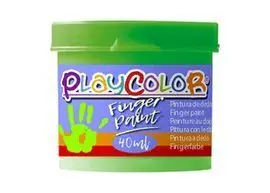 Pintura Dedos Playcolor Finger Paint Basic 40Ml Ve