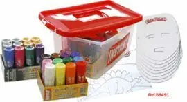 Tempera Solida Playcolor Mural Basic+Mural Metalli