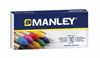 CERAS MANLEY 10 COLORES 