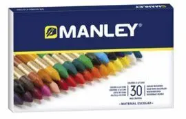 Caja 30 Ceras Manley