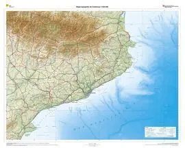 Mapa Topogràfic de Catalunya en Relleu 1:450. 000