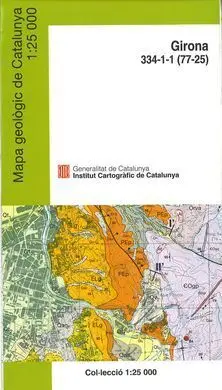 Girona 334-1-1 (77-25) Mapa Geologic 1:25. 000 -Icc