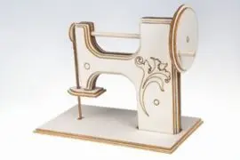 Maqueta Maquina de Coser 25Pzas 21X11X16Cm Pane