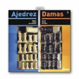 Tablero Ajedrez/Damas 40X40 Fournier Ref: F29459