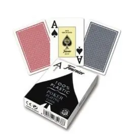Baraja 2800 Poker Ingles Plastico 55 Cartas