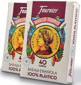 Baraja Española 2100 100 Plastico de 40 Cartas