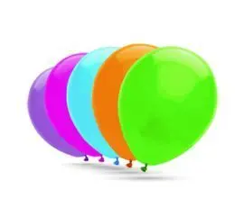 Globos 18 cm Ø Bolsa 100 Unidades Decohelium Paste