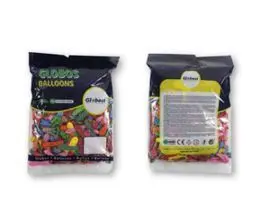 Globo 8Cm Bolsa 1000 Unidades Agua/Helio