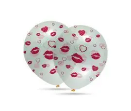 Globos Transparente 30 cm Ø Bolsa-Solapa 10 Unidad