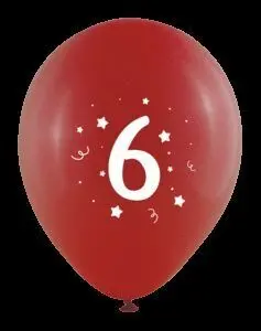 Globos 30 cm Ø Bolsa-Solapa 10 Unidades Surtido Nu