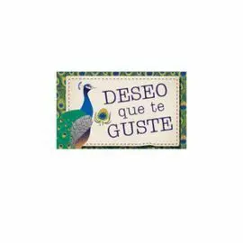 Etiquetas Pavo Real Deseo Guste 250 Unidades