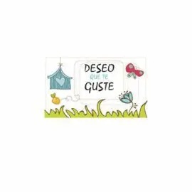 Etiquetas Deseo Guste 250 Unidades