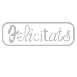 Rollo 250 Etiquetas Blancas Felicitats Catalan