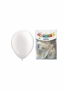 Globos Blister 12 Blancos