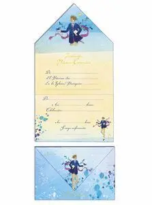 Invitacion Blister 10 Sobre Comunion Niño Pajaro
