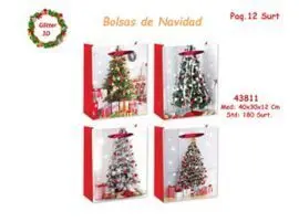 Bolsa Grande Navidad Arbol