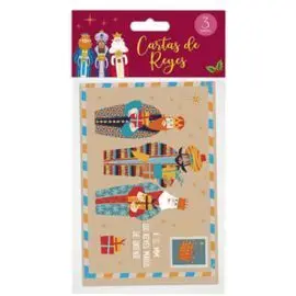 Blister 3 Cartas de Reyes Solapa Recta
